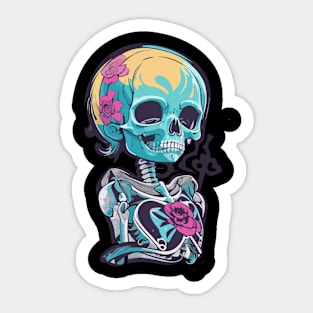 Skeleton Sticker